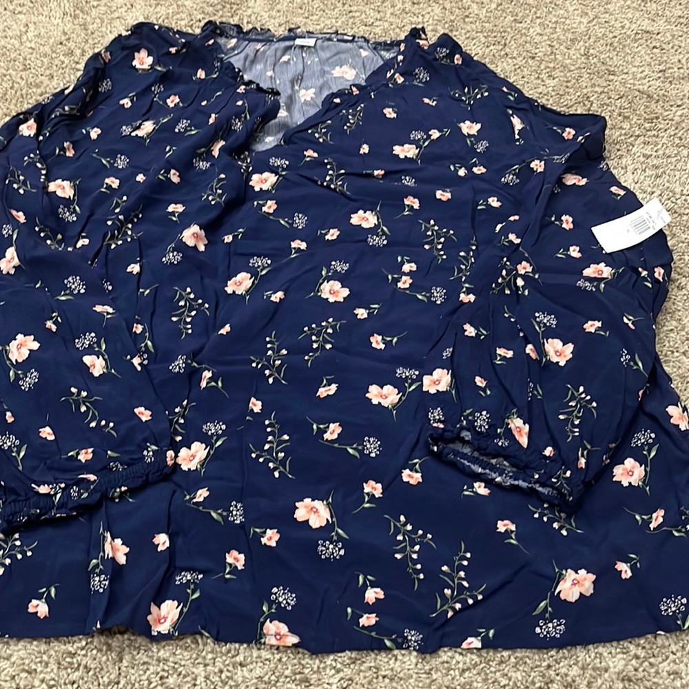 Blue blouse